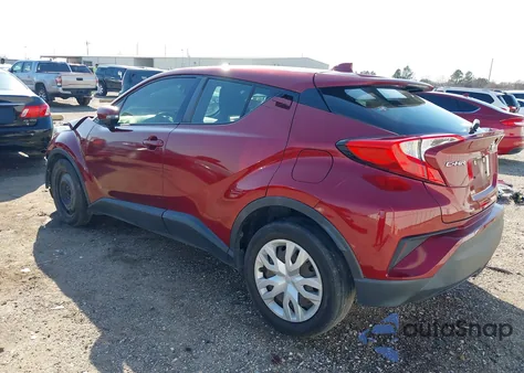 2019 Toyota C-Hr Le z USA, uszkodzony, nr VIN JTNKHMBX6K1047481